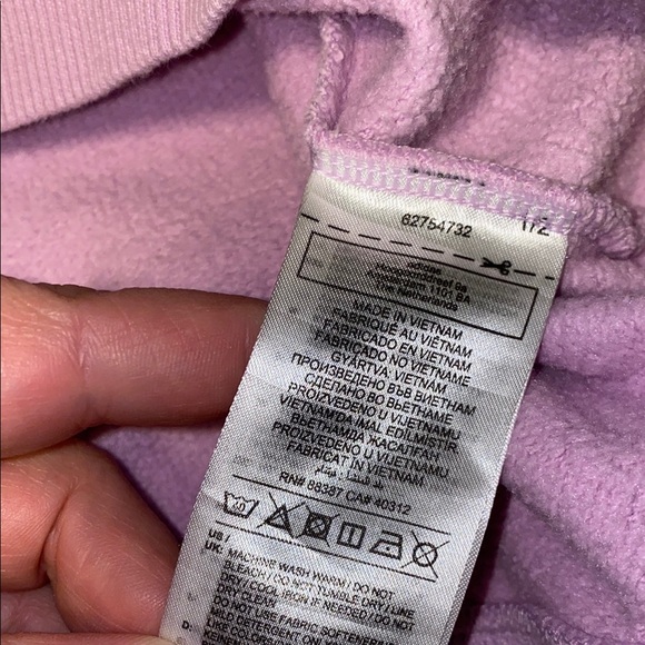 Adidas Pink Pullover Hoodie Sweatshirt Size Small - Picture 10 of 10